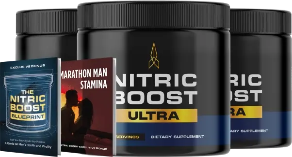 Nitric Boosto 3 Bottle Package